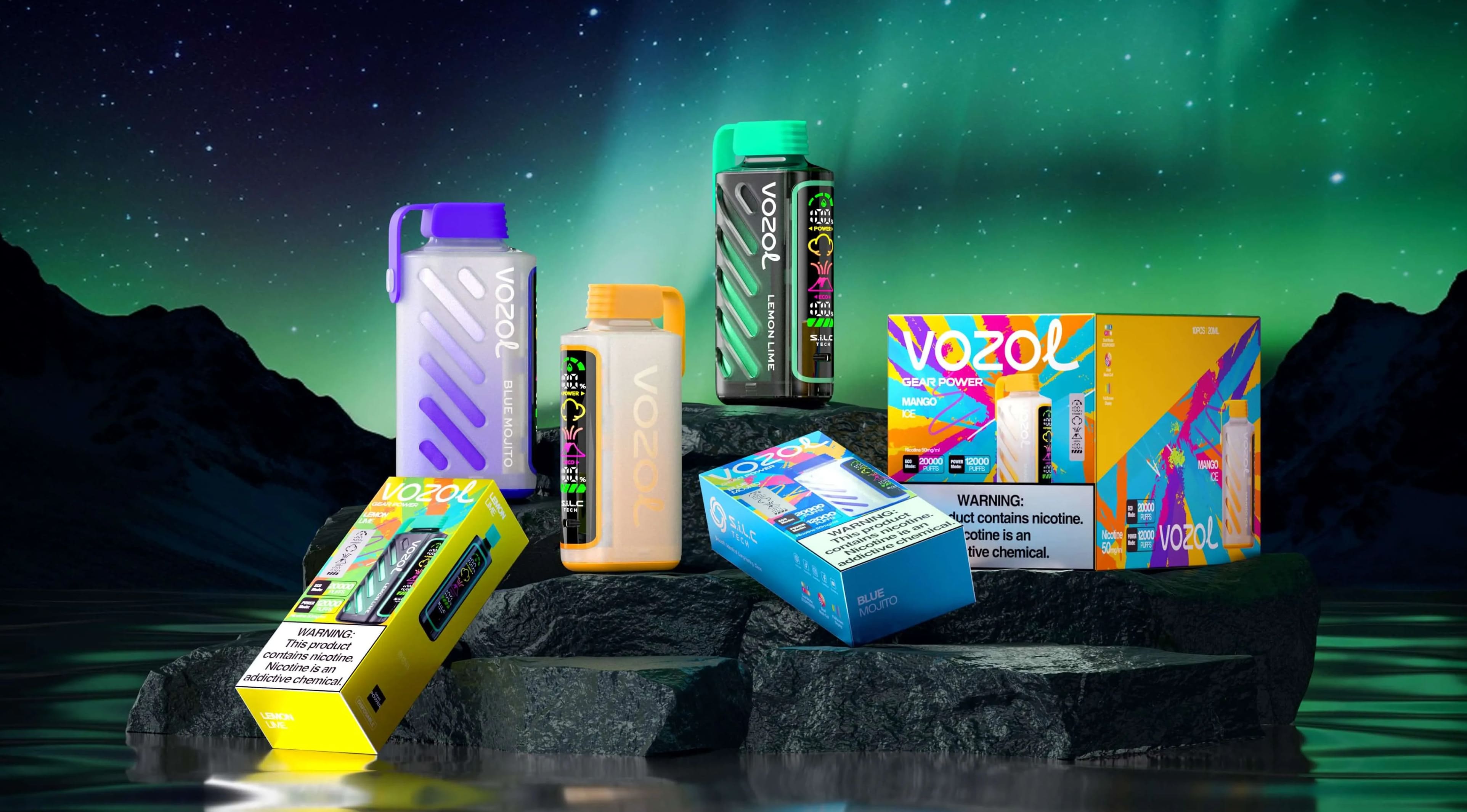 vozol gear 20000 vape bild mit verpackung